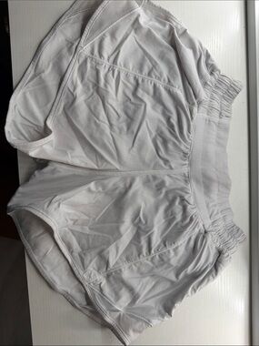 lululemon athletica Women's White Athletic Running Shorts